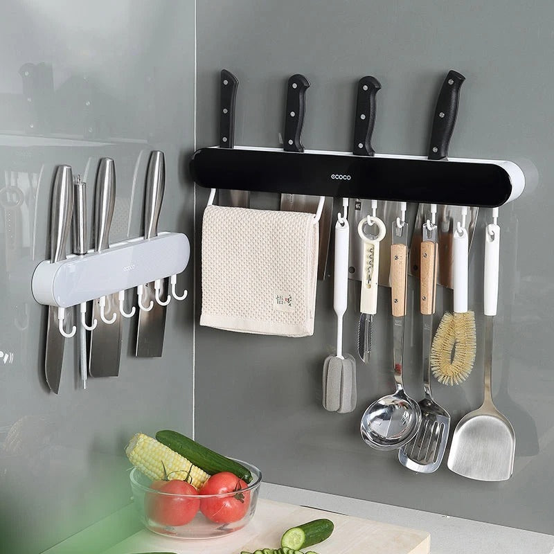 Knife Rack Wall-mounted Kitchen Supplies Integrated Storage Rack