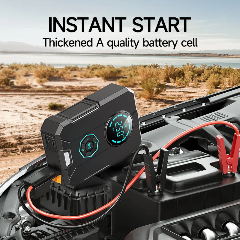 Car Wireless battery cell with Air Portable High Pressure (All in One)