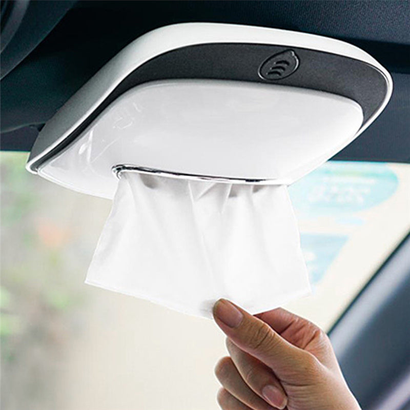 Creative multifunctional car tissue paper box