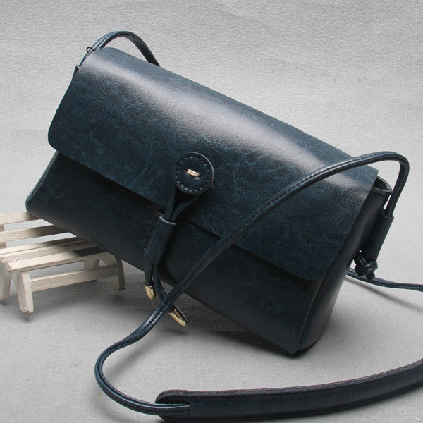 Leather bag bag buttons Korea 2015 new fashion shoulder bag ladies bags wholesale cross retro trend