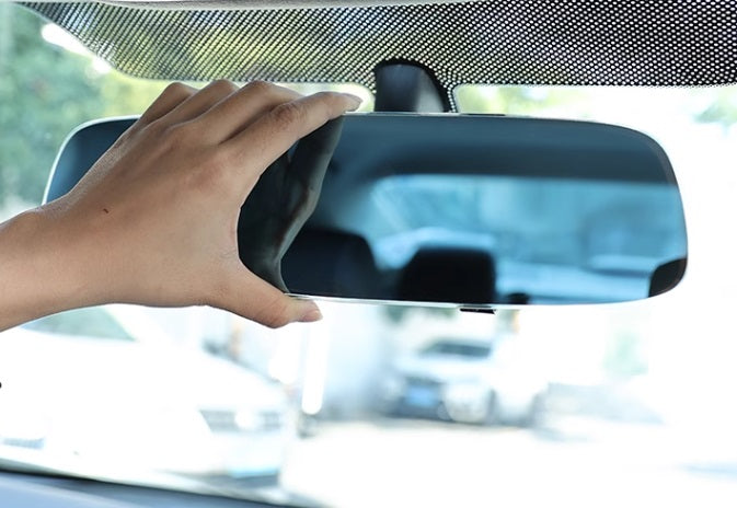 Car wide-view Frameless rearview mirror interior