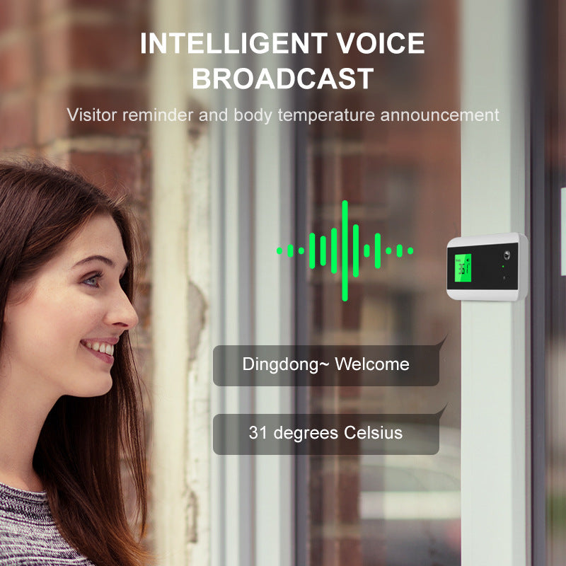 AI intelligent voice broadcast thermometer