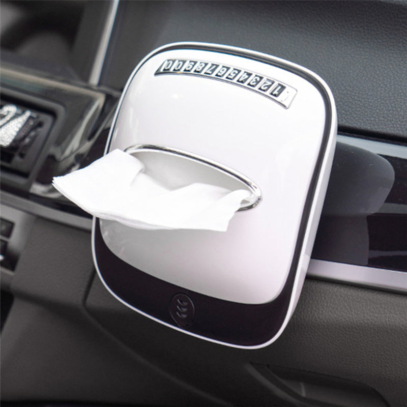 Creative multifunctional car tissue paper box