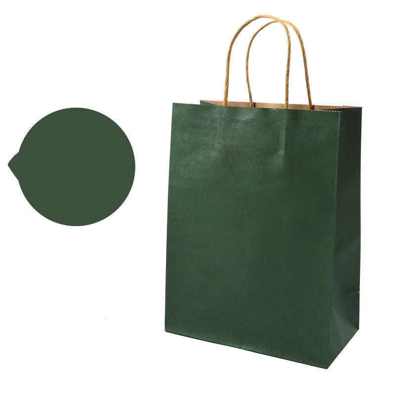 Baked Kraft Paper Bag Hand-held