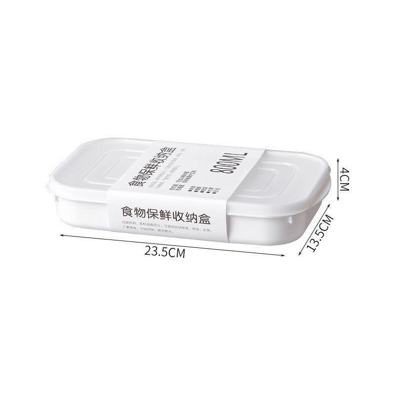 Kitchen grains sealed fresh-keeping household plastic food dumpling box