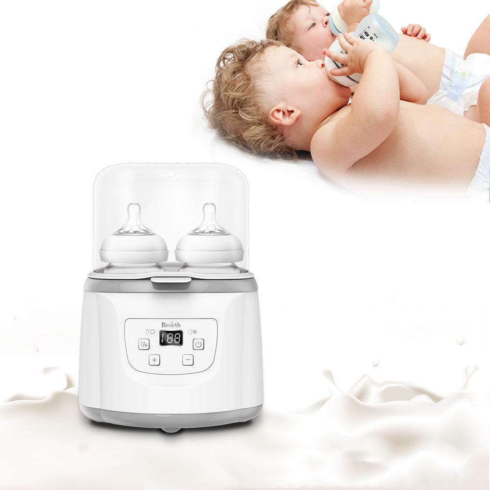 Double Bottle Warmer Milk Warmer Baby Bottle Warmer Multifunctional Warm Milk Sterilizer