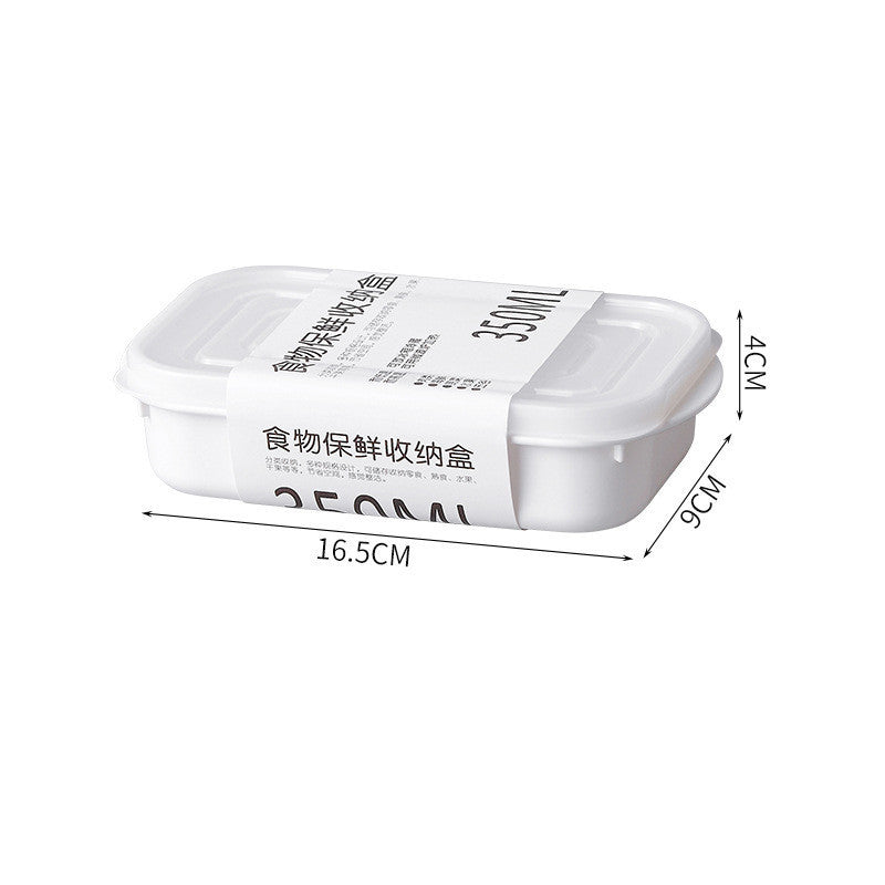 Kitchen grains sealed fresh-keeping household plastic food dumpling box