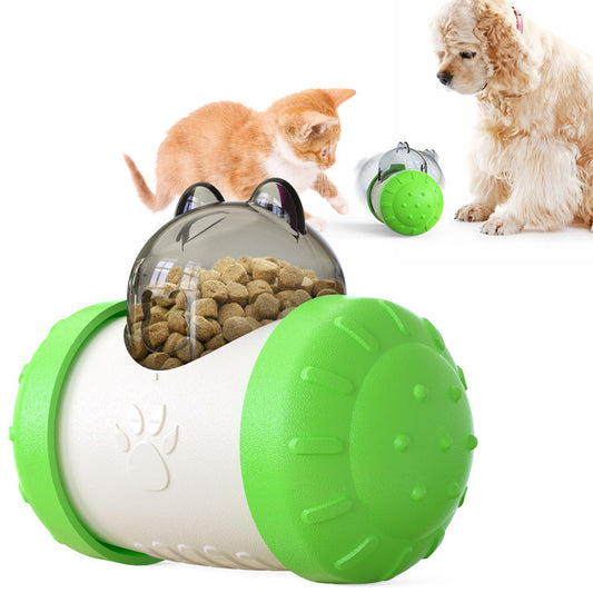 Pets Toys Dog Cat Leaking Food Ball Educational Interactive Toys Swing Bear Slow Food Ball