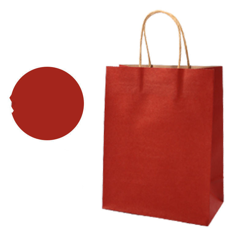 Baked Kraft Paper Bag Hand-held