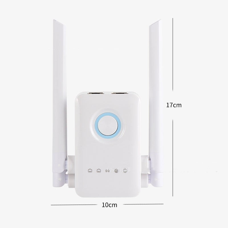 Wireless Dual Frequency Amplifier