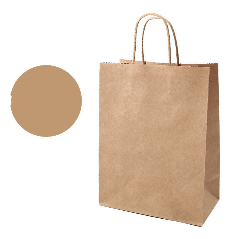 Baked Kraft Paper Bag Hand-held