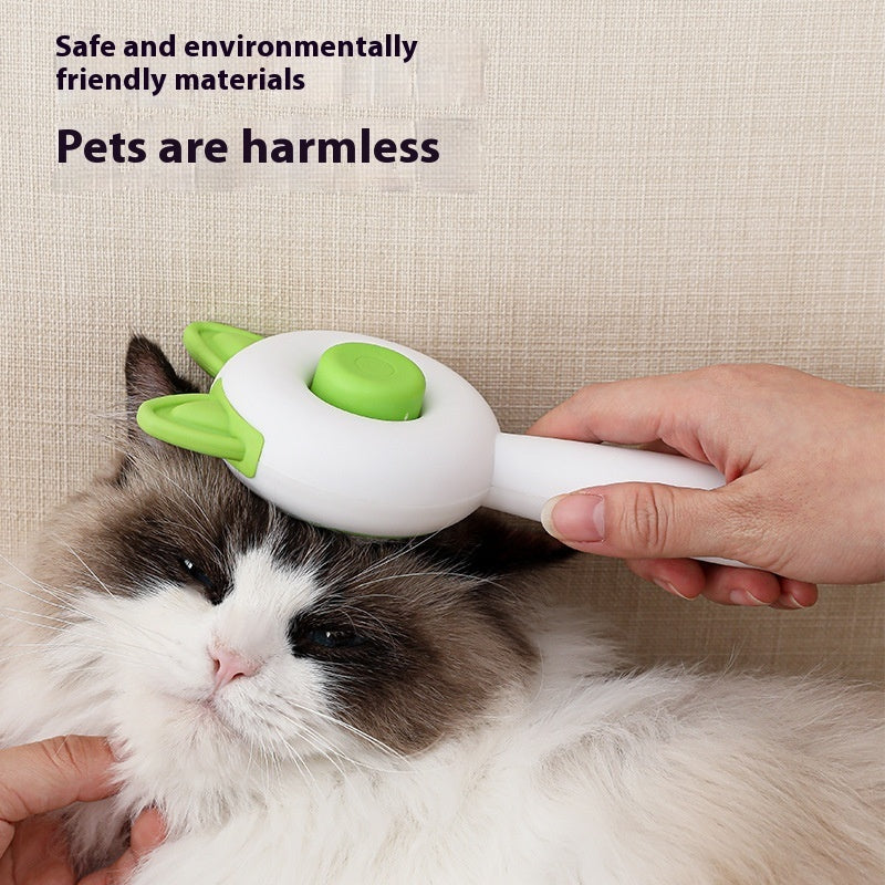 Cat Float Hair Cleaning One-click Pets Hair Removal And Cleaning Massage Comb Pet Products