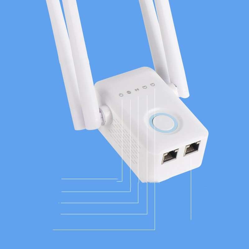 Wireless Dual Frequency Amplifier