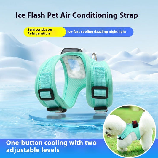 Pets Dog Vest Chest Strap Cooling And Breathable With Air Conditioner Pet Products