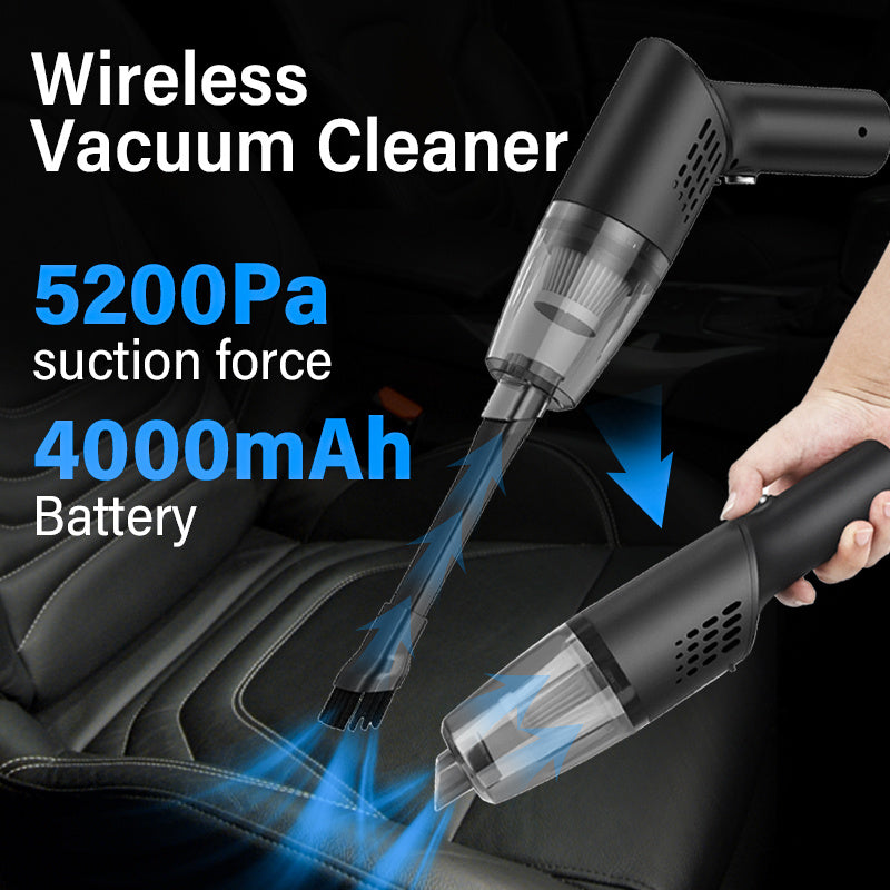 Rotating Car Wireless Vacuum Cleaner Large Suction  Small Indoor High Power